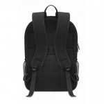 Mochila para portátil de 15'' 340 g/m2 color negro segunda vista