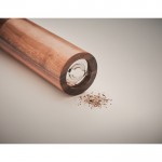 Molinillo de pimienta en madera de acacia color madera vista detalle 2