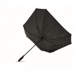 Paraguas cuadrado antiviento de 27'' color negro tercera vista