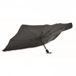 Parasol de coche tipo paraguas color negro tercera vista