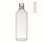 Botella de vidrio borosilicatado grande color transparente