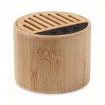 Altavoces inalámbricos 5.3 de bambú color madera