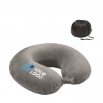 Almohada de viaje de espuma con bolsa vista principal