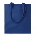 Bolsa de algodón ecológico en color azul