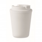 Vaso térmico take away reciclado color blanco