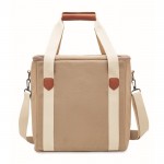 Bolsa térmica de gran tamaño 450 g/m2 color beige cuarta vista