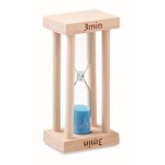 Reloj de arena de madera color madera