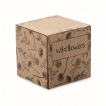 Semillas de flores silvestres con caja color beige quinta vista