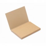 Libreta eco con papel reciclado color beige