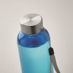Botella de Tritan Renew™ traslúcida antifugas con tapa con asa 500ml color azul vista fotografía tercera vista