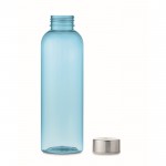 Botella de Tritan Renew™ traslúcida antifugas con tapa con asa 500ml color azul quinta vista