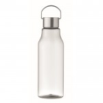 Botella de Tritan Renew™ antifugas con tapa con asa de acero 800ml color transparente tercera vista