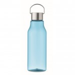 Botella de Tritan Renew™ antifugas con tapa con asa de acero 800ml color azul tercera vista