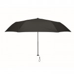 Paraguas plegable manual ultraligero y antiviento Ø50 color negro