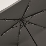 Paraguas plegable manual ultraligero y antiviento Ø50 color negro vista fotografía quinta vista