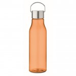 Botella reciclada RPET antifugas de colores llamativos 600ml color naranja