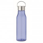 Botella reciclada RPET antifugas de colores llamativos 600ml color azul real