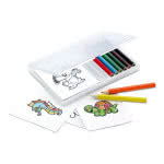 Set de lápices de colores personalizados color Multicolor segunda vista