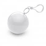 Impermeable publicitario en bola redonda color Blanco