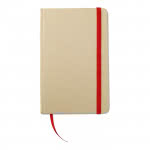 Libreta de bolsillo de material reciclado color Rojo