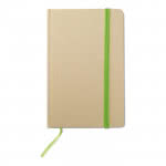 Libreta de bolsillo de material reciclado color Lima