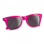 Gafas de sol serigrafiadas con logo color Fuchsia