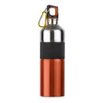 Botella de aluminio para publicidad 750ml color Naranja