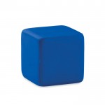 Cubo antiestrés personalizado con logo color Azul