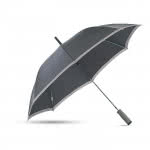 Paraguas promocional 23'' con mango de EVA color Negro segunda vista