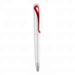 Bolígrafos de publicidad baratos color Rojo