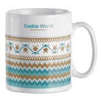 Taza con foto barata para publicidad 300ml color Blanco impreso