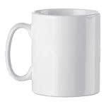Taza con foto barata para publicidad 300ml color Blanco segunda vista