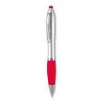 Bolígrafo con puntero en varios colores color Rojo tercera vista
