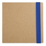 Set publicitario de papelería en papel reciclado color Azul Marino segunda vista
