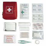 Kit de primeros auxilios para regalar color Rojo tercera vista