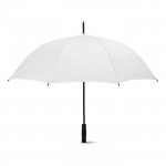 Paraguas personalizado con logo de 27'' color Blanco segunda vista