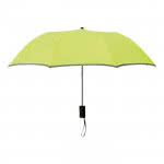 Paraguas plegable publicitario de 21'' color Verde segunda vista