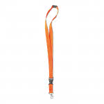 Lanyard personalizado para empresas color Naranja