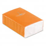 Paquete de pañuelos personalizados color Naranja tercera vista