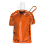 Botella publicitaria personalizada con logo color Naranja