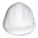 Pelota antiestrés con forma de casco color Blanco