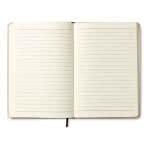 Cuadernos personalizados de tapa rústica color Beige segunda vista