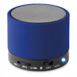 Altavoz publicitario circular Bluetooth color Azul Marino