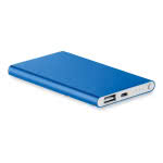 Batería externa personalizable 4000 mAh color Azul Marino