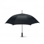 Paraguas publicidad unicolor antiviento 23'' color Negro