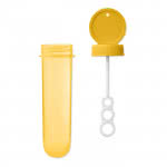 Soplador de burbujas para personalizar color Amarillo segunda vista
