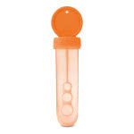 Soplador de burbujas para personalizar color Naranja