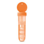 Soplador de burbujas para personalizar color Naranja tercera vista