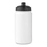 Botelllas de agua promocionales 500ml color Blanco