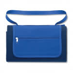 Mantel de picnic en bolsa para publicidad color Azul